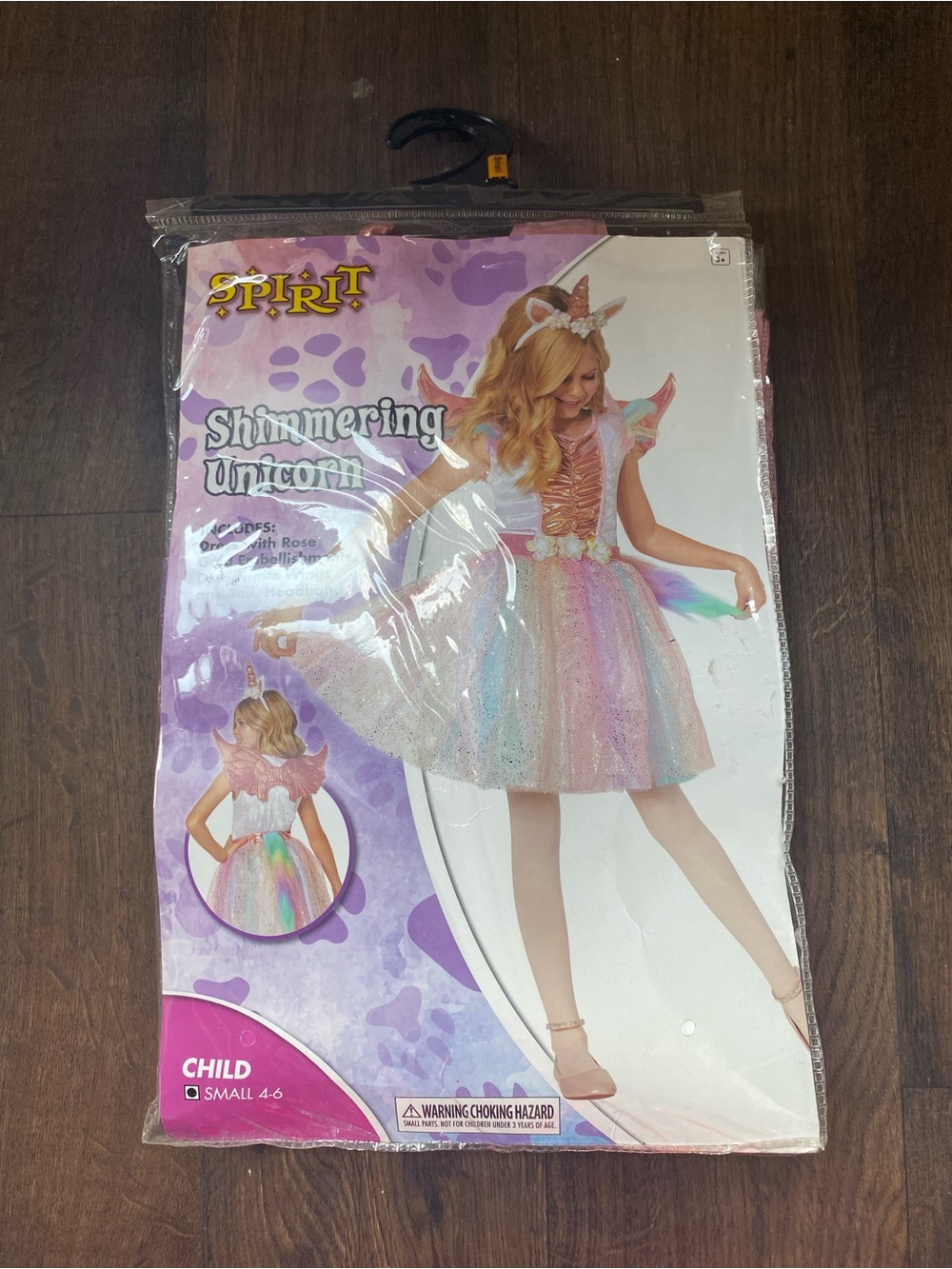 Spirit Pink and Pastel Shimmering Unicorn Kids Costume